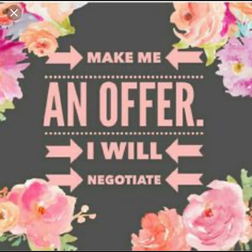 I ACCEPT OFFERS 💕